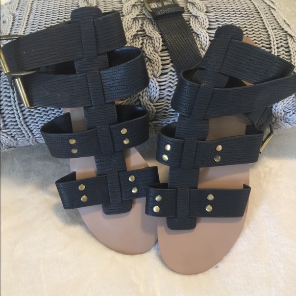 Roxy Shoes - Roxy Black Gladiators